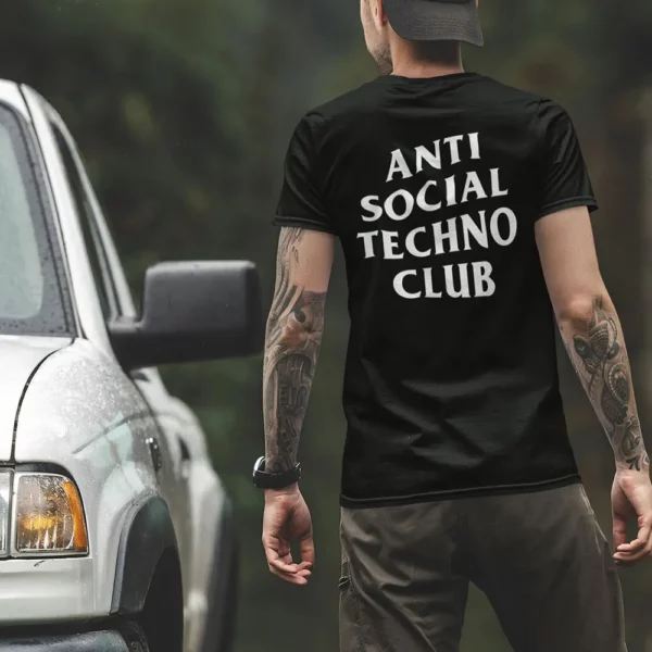 ANTI SOCIAL TECHNO CLUB | Unisex T-Shirt - Image 2
