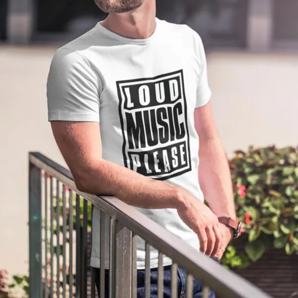 LOUD MUSIC PLEASE | Unisex T-Shirt - Image 2