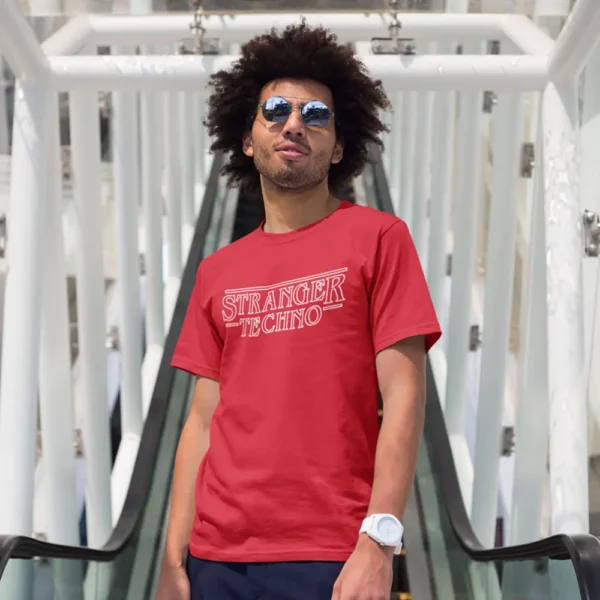 STRANGER TECHNO | Unisex T-Shirt - Image 4
