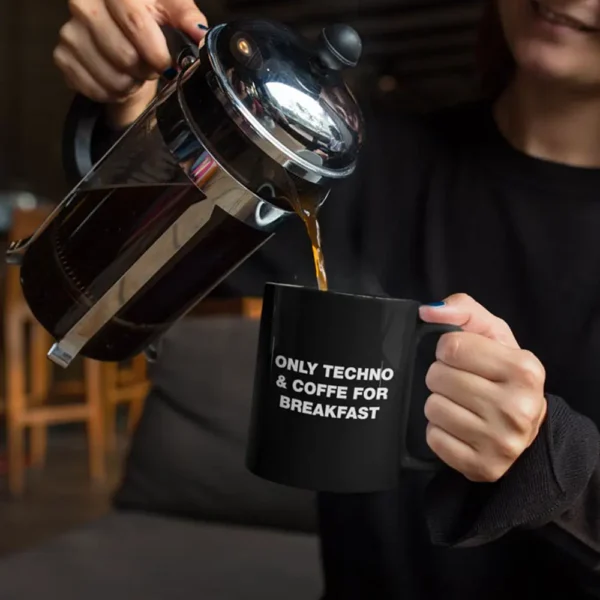 ONLY TECHNO & COFFEE FOR BREAKFAST | Mug