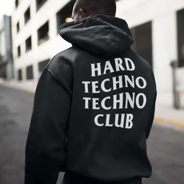 HARD TECHNO TECHNO CLUB | Unisex Hoodie