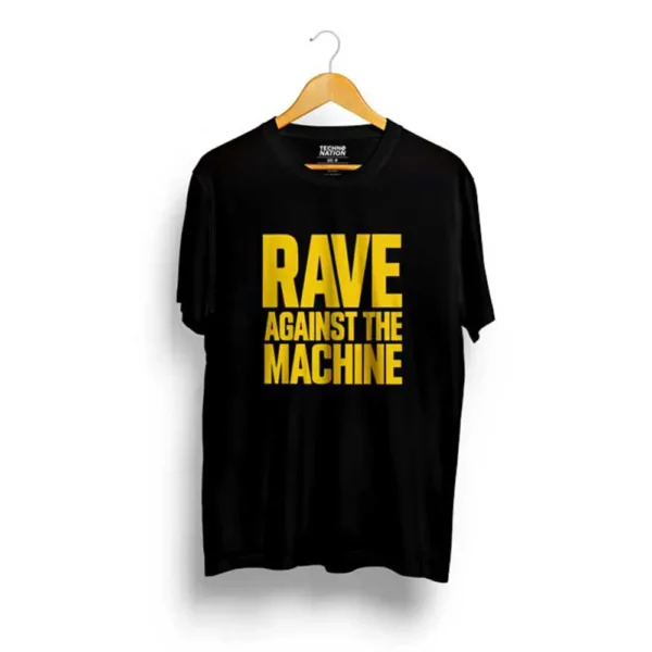 RAVE AGAINST THE MACHINE | Unisex T-Shirt - Image 3