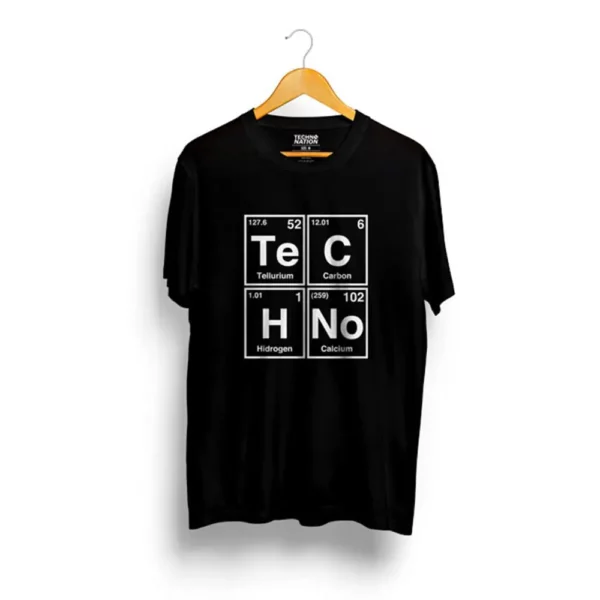 TECHNO PERIODIC TABLE | Unisex T-Shirt - Image 2