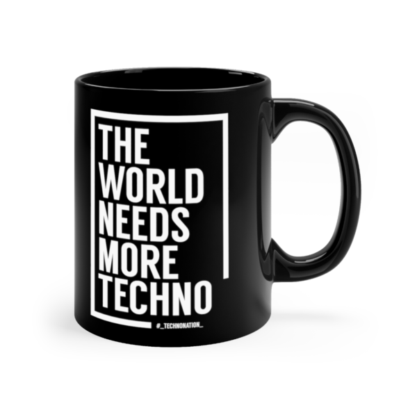 THE WORLD NEEDS MORE TECHNO | Mug - Image 3