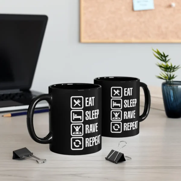 EAT SLEEP RAVE REPEAT | Mug
