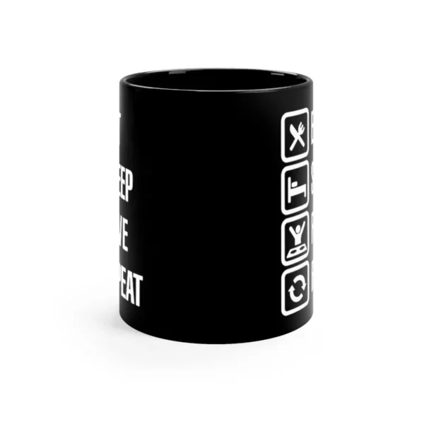EAT SLEEP RAVE REPEAT | Mug - Image 4